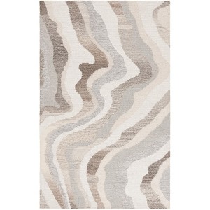 Ebony EBN529 Hand Tufted Indoor Rugs - Safavieh - 1 of 4