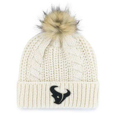 NFL Houston Texans Women's Meeko Knit Beanie - Cream