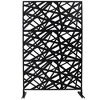 PAGED Line-Shaped Patio Privacy Screen, Fence Privacy Screen, Outdoor Privacy Screen Freestanding for Lawn Garden Deck Balcony Patio - 3 of 4