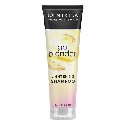 infrastruktur biologi blød John Frieda Go Blonder Lightening Shampoo, Brighter Hair, Active Ingredients,  Take Control Of Color - 8.3 Fl Oz : Target