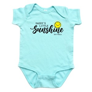 The Juniper Shop SmileyWorld Daddy's Little Sunshine Baby Short Sleeve Bodysuit - 1 of 4