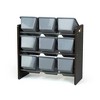 Sumatra Toy Storage Organizer with Storage Bins Espresso/Gray - Humble Crew - image 4 of 4