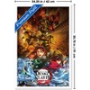 Trends International Demon Slayer: Infinity Castle (2025) - Group Key Art Framed Wall Poster Prints - 3 of 4