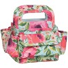 Everything Mary Desktop Organizer, Craft Storage Tote, Teal & Floral - 2 of 4
