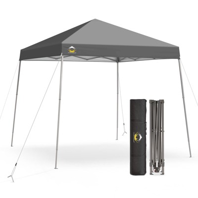 8x8 Slant Leg Pop Up Canopy Beach Tent