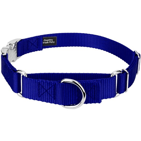 Country Brook Petz Bright Royal Blue Heavyduty Nylon Martingale