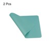 Unique Bargains Kitchen Reusable Non-Slip Heat Resistant Silicone Placemats Baking Mats Green 2 Pcs - image 3 of 4