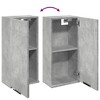CLIHOME Modern 26.4" H Wall-Mounted Bathroom Storage Cabinet Engineered Wood Medium - 4 of 4