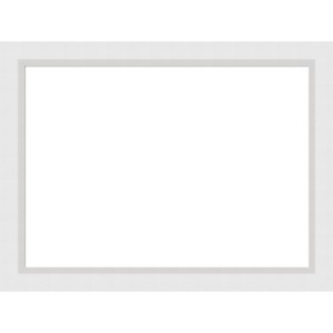 Amanti Art Blanco White Framed Dry Erase Magnetic Board - 1 of 4