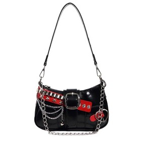 Generic Purse Star Embroidery Shoulder Bag Mini Chain Hobo Handbag - 1 of 4