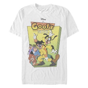 Men's A Goofy Movie Distressed Movie Poster T-Shirt - 1 of 4