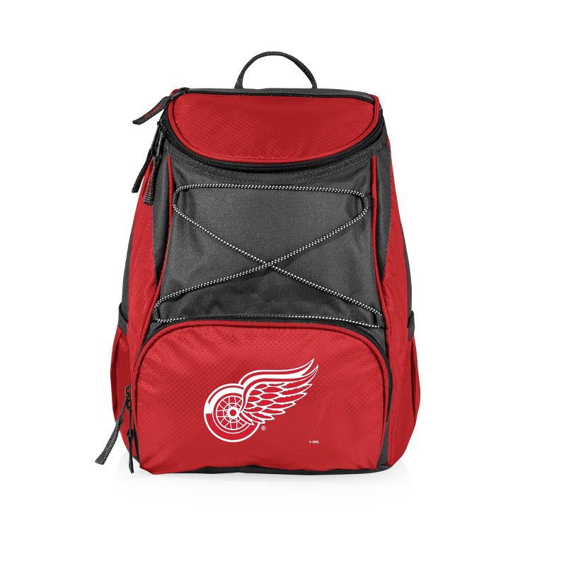 NHL Detroit Red Wings PTX 13.5&#34; Backpack Cooler - Red, 1 of 7