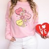 Simply Sage Market Women's Graphic Sweatshirt Retro Valentine Hearts - 2 of 3
