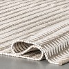 Nuloom Indoor and Outdoor Striped Yasmin Patio Area Rug, 5' x 8', Ivory - 4 of 4