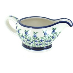 Blue Rose Polish Pottery 1258 Zaklady Gravy Boat - 1 of 1