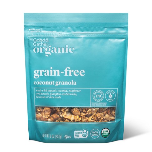  Gluten-Free Breakfast Cereal by Three Wishes - Cinnamon Bun -  Healthy Cereal Snack, 12g of Protein & 3g of Sugar - Vegan, Kosher,  Grain-Free - Non-GMO