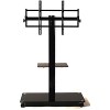 TransDeco Flat panel TV mounting system w/casters for up to 75Inch plasma or LCD/LED TVs - image 2 of 4