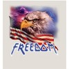 Americana Freedom Eagle Adult Long Sleeve Hoodie - 2 of 2
