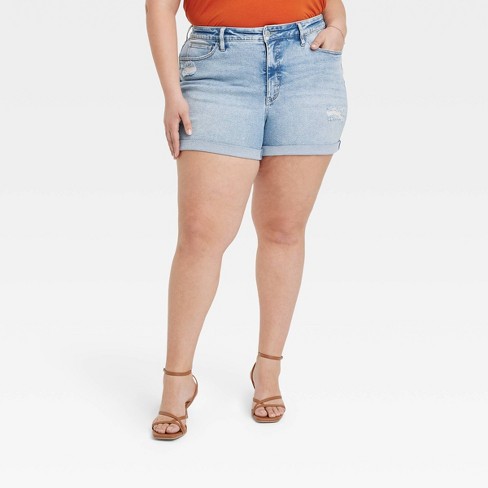 Target on sale jean shorts