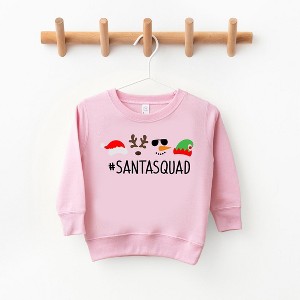 The Juniper Shop Santa Squad Toddler Graphic Sweatshirt - 1 of 2