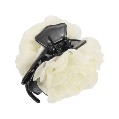 Unique Bargains Women's Fashion Rose Flower Hairpin Hairdo Clip 3.35"x3.15"x2.76" 1 Pc
