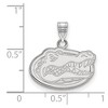 Black Bow Jewelry Sterling Silver Florida Gators NCAA Small Pendant - 2 of 3