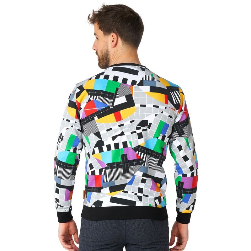 OppoSuits Men's Sweater - Testival - Multicolor, 2 of 7