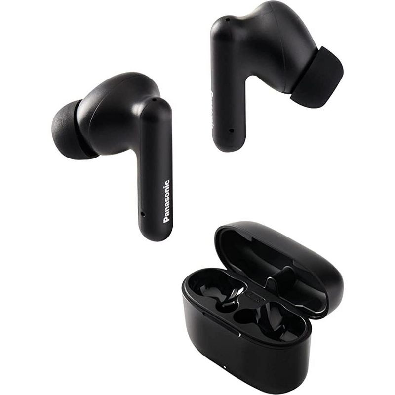 Panasonic ErgoFit True Wireless Earbuds, Bluetooth 5.3 in Ear Headphones with XBS Powerful Bass, Charging Case – RZ-B110W, 1 of 8