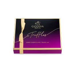 Godiva Dark Chocolate Truffle Giftbox - 8oz/12ct