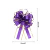 Unique Bargains Christmas Wedding Car Basket Gift Wrapping Big Pull Bow 5 Pcs - 2 of 4