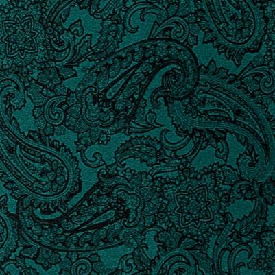 emerald green lace paisley