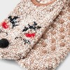 Women's Chrstimas Cozy Liner Socks with Grippers - Wondershop™ - 3 of 3