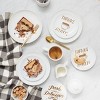 8oz Ceramic Sugar Bowl White - Threshold™ - 3 of 4