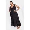 Women's Plus Size Lidia Dress - black | CITY CHIC - 2 of 4