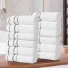 Cotton Heavyweight Ultra-Plush Luxury Towel Set by Blue Nile Mills - 2 of 4