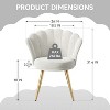 Dutch Velvet Accent Chair - 4 of 4