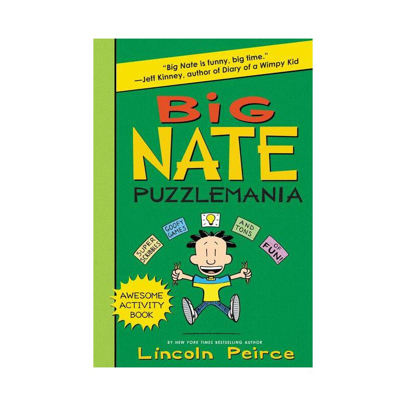 Big Nate Puzzlemania - (Big Nate Activity Book) by  Lincoln Peirce (Paperback), 1 of 2