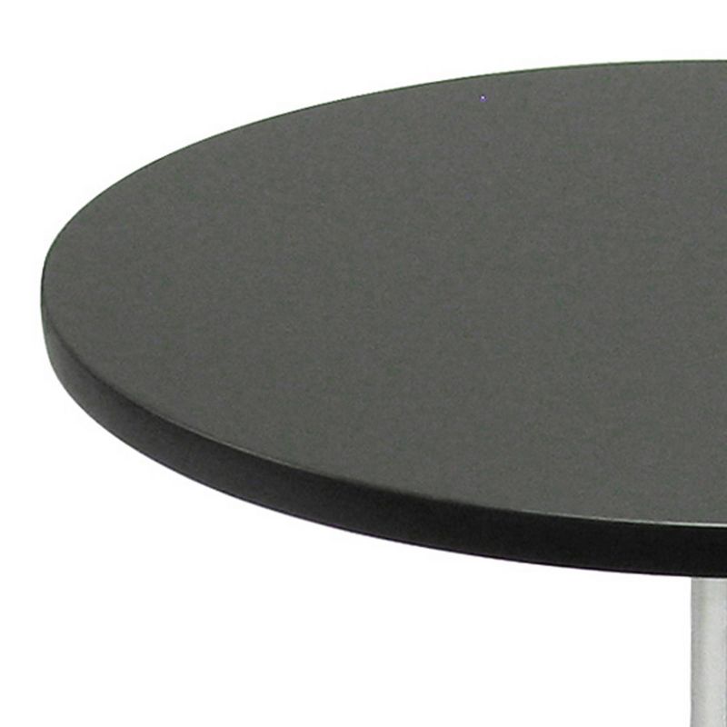 Spectrum Round Dining Table with Metal Base Wood/Black - Winsome, 3 of 6