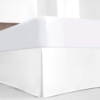 Cotton Blend Percale Pleated Bedskirt - Simply Put