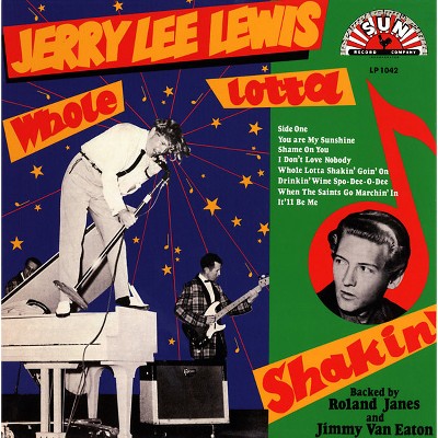 Jerry Lee Lewis Whole Lot of Shakin Tote Bag - Blue