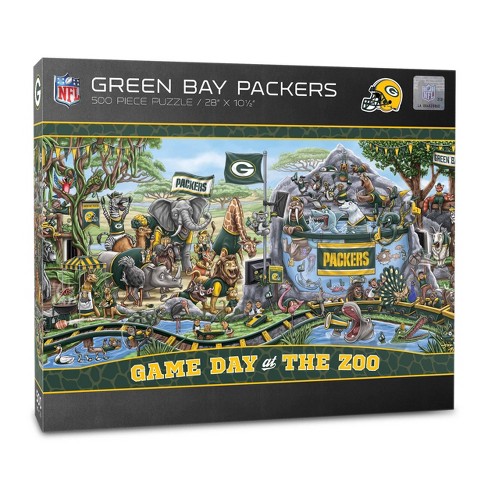 Nfl Green Bay Packers Game Day At The Zoo 500pc Puzzle : Target