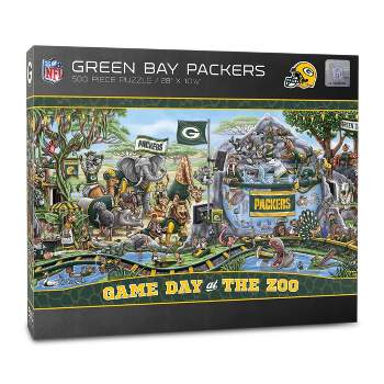 NFL Green Bay Packers Game Day at the Zoo 500pc Puzzle