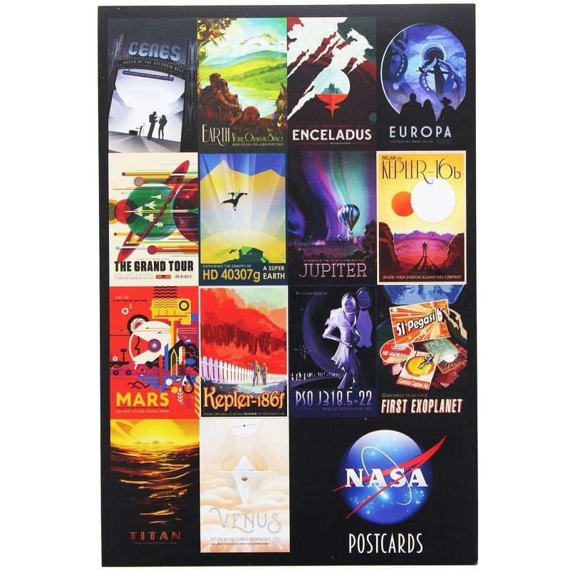 Nerd Block NASA Postcards Pack 14 Count, 1 of 2