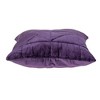 Parkland Collection,Zoe Transitional Quilted Throw Pillow - 3 of 4