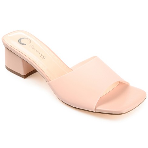 Journee Collection Womens Jaydin Tru Comfort Foam Slip On Block Heel ...