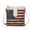 MKF Collection Josephine Vegan Leather Women’s FLAG Crossbody Bag by Mia K - 2 of 4
