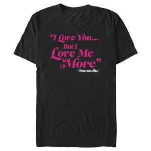 Men's Sex and the City Samantha Love You But Love Me More T-Shirt - 1 of 4