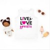 The Juniper Shop Live Love Gymnastics Toddler Tank - 3 of 4