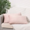 Unique Bargains Solid Velvet Modern Couch Sofa Home Decorative Throw Pillow Covers 4 Pcs - 2 of 4