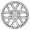OE Wheels CV62 20 Inch Rim Fits Silverado 1500 Style 6x139.7 20x9 Chrome - Hollander 14078 (1) - 3 of 4